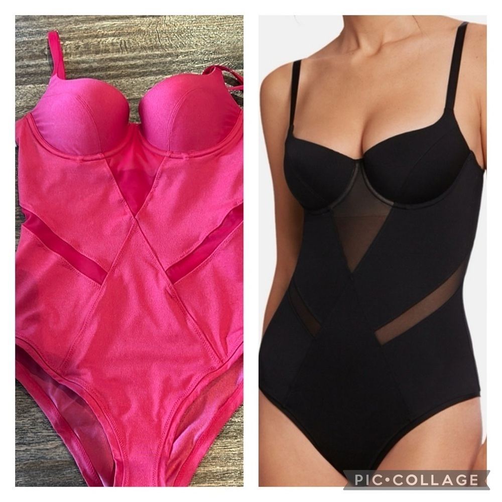 NWT WOLFORD Juventas Rubino one piece swimsuit small b cup
